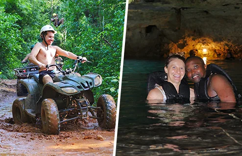 ATV + Cenotes with Caverns