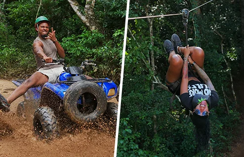 ATV + Zipline 